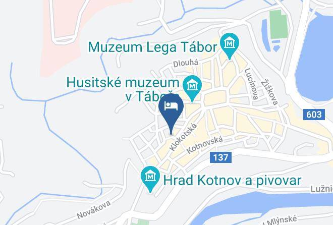 Tabor - Pension Blue Roses Maps