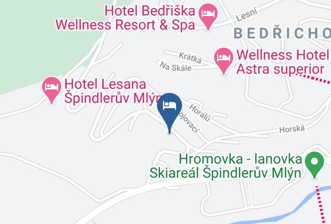 Trutnov - Pension Blueberry Maps