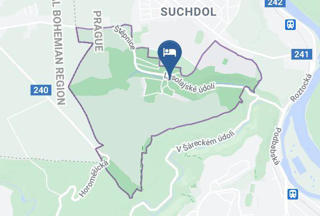 Prague - Pension Bob Maps