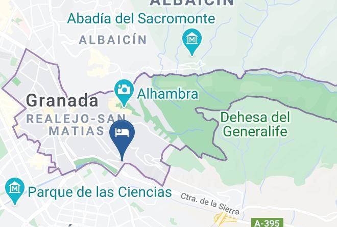 Granada - Pension Bocanegra Maps