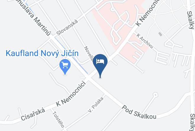 Novy Jicin - Pension Bocheta Maps