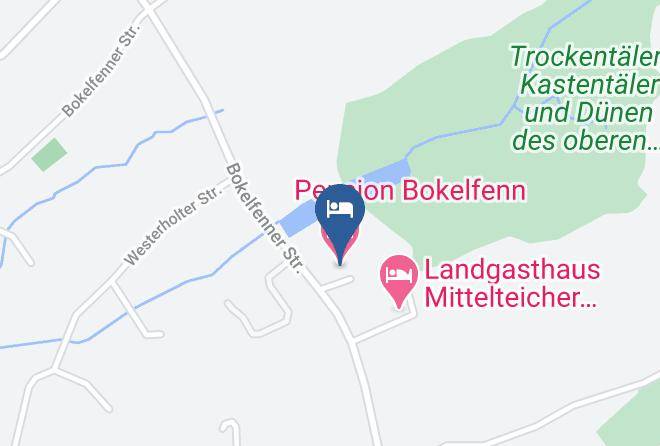 Lippe - Pension Bokelfenn Maps