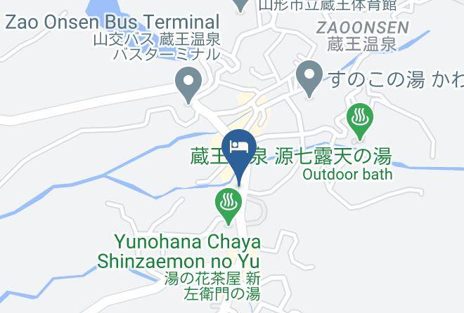 Yamagata City - Pension Bokunouchi Maps