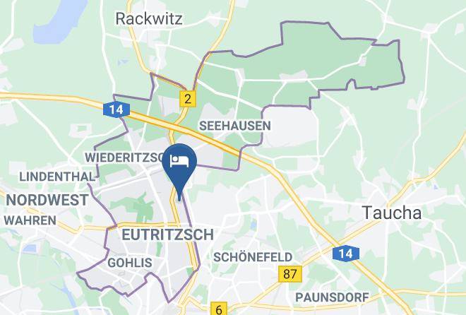 Leipzig - Pension Bolte Maps