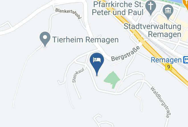 Ahrweiler - Pension Borsch Genn Maps