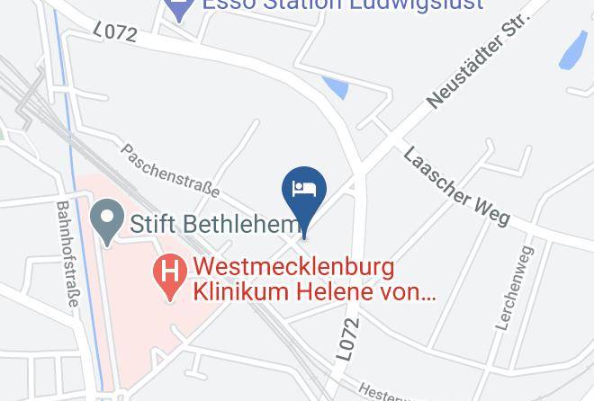 Ludwigslust Parchim - Pension Bosse Maps