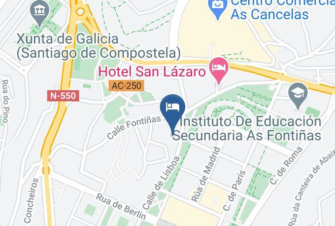 Auna - Pension Boutique Ale Camino Maps