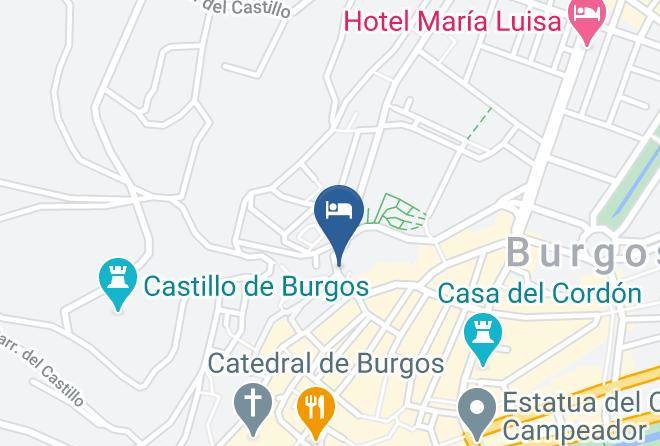 Burgos - Pension Boutique La Urraca Negra Maps