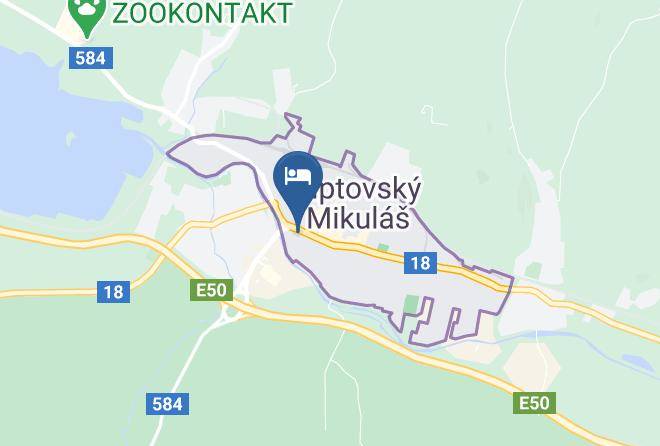 Liptovsky Mikulas - Pension Bowling Maps