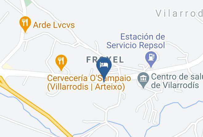 Auna - Pension Brisa Maps