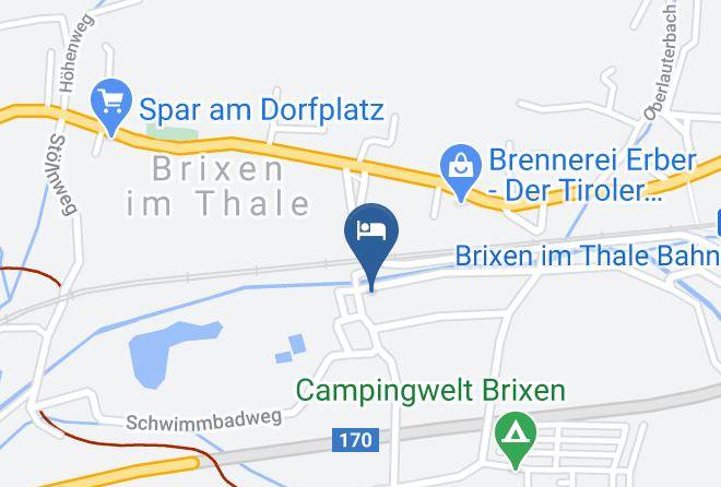 Kitzbuhel - Pension Brixana Maps
