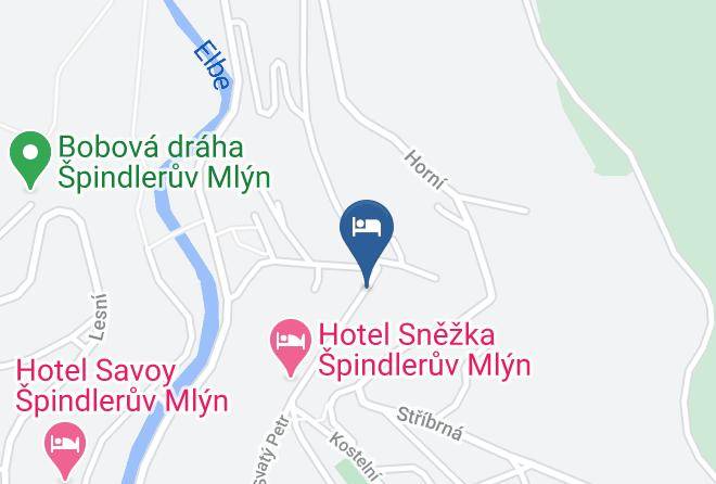 Trutnov - Pension Brnenka Maps