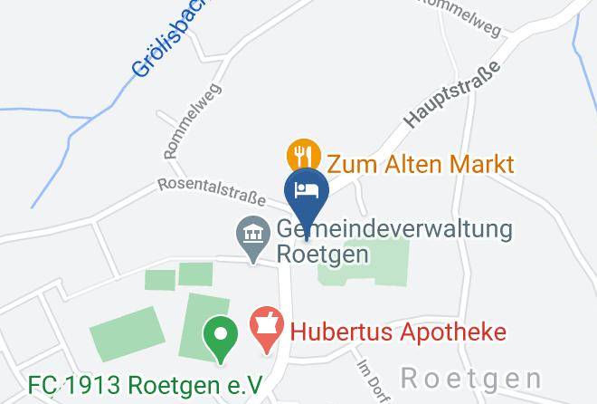 Aachen - Hotel Pension Brunnenhof Maps