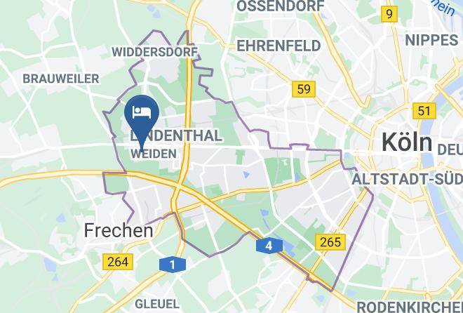 Cologne - Pension Bubert Maps