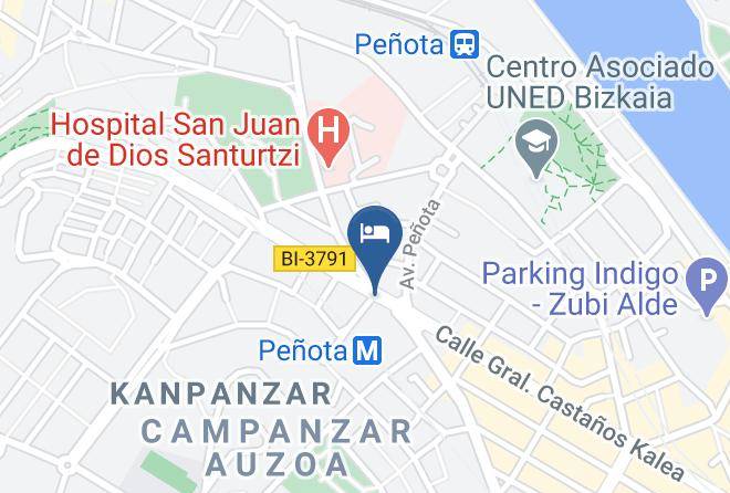 Bizkaia - Pension Buenavista Portugalete Maps