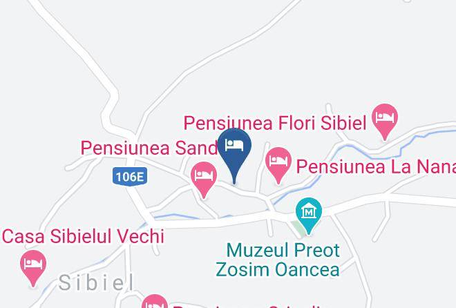 Saliste - Pensiunea Bunica Eugenia Maps