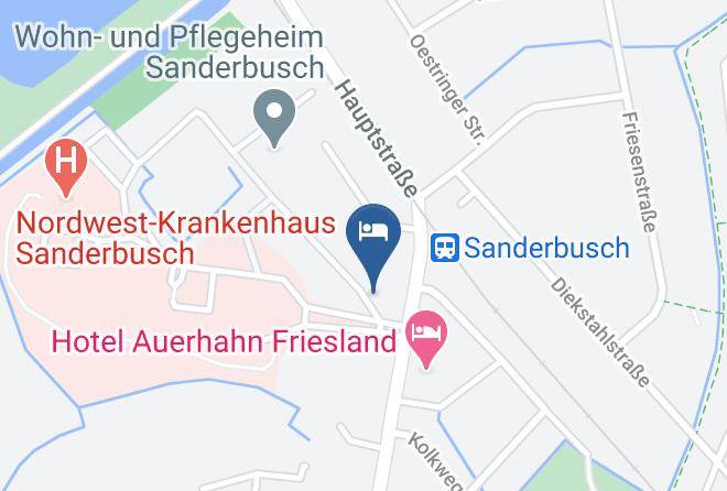 Friesland - Pension Bunting Am Krankenhaus Maps