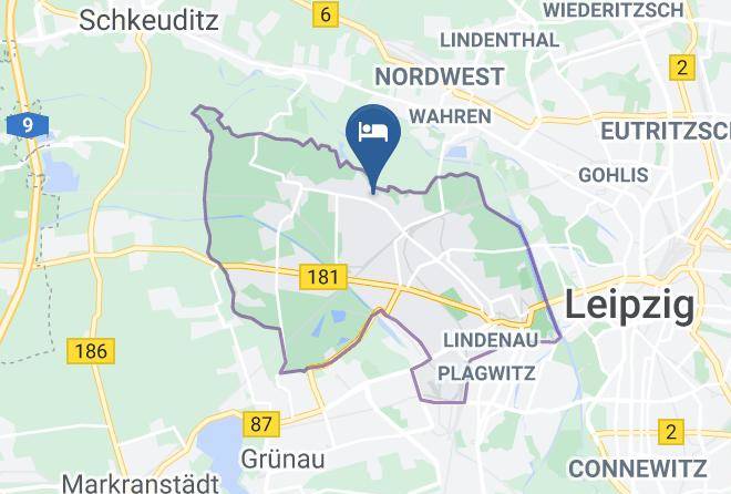Leipzig - Pension Burgaue Maps