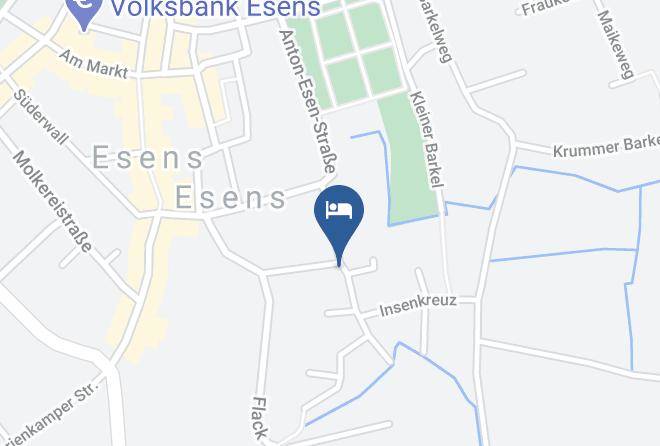 Wittmund - Pension Burghof Maps