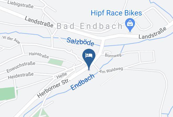 Marburg Biedenkopf - Pension Burk Maps