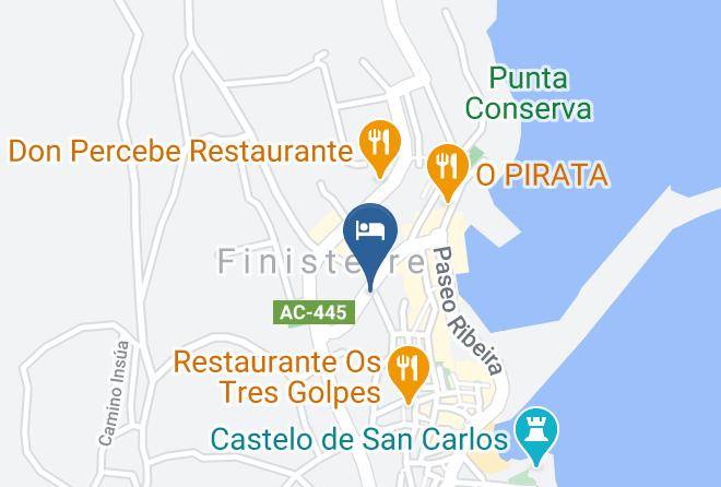 Auna - Pension Cabo Maps