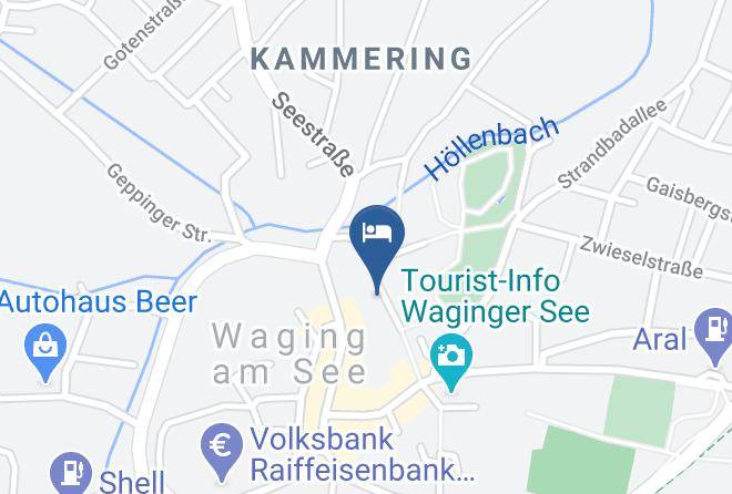 Traunstein - Pension Cafe Haslberger Maps
