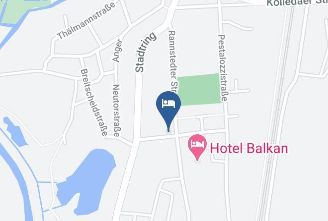 Sommerda - Pension & Cafe Inh H Ballhaus Maps