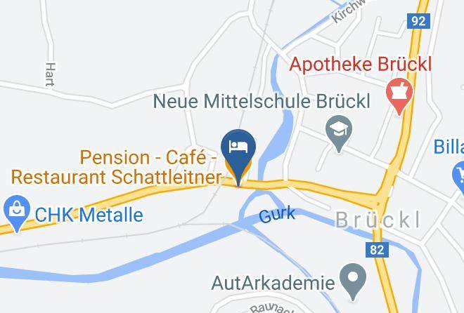 Sankt Veit An Der Glan - Pension Cafe Restaurant Schattleitner Maps