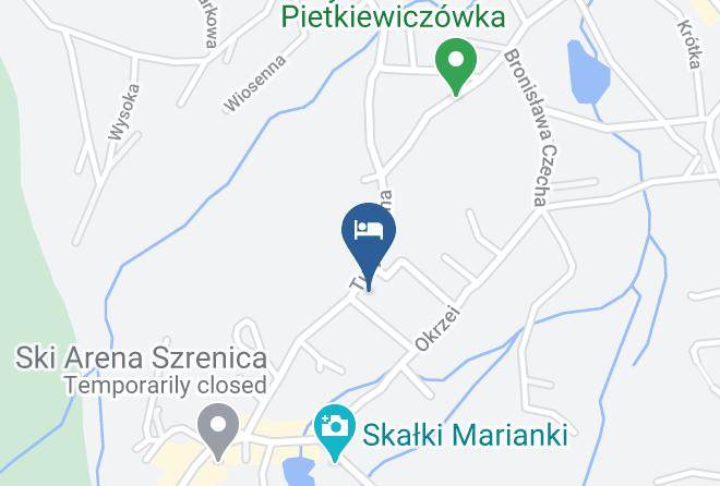 Jeleniogorski - Pensjonat Carmen Maps