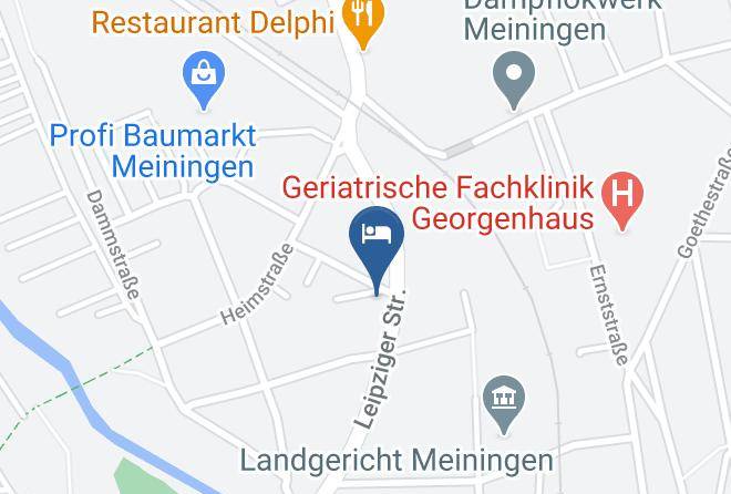 Schmalkalden Meiningen - Pension Carola Maps