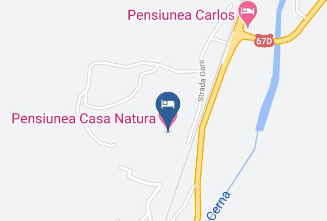 Baile Herculane - Pension Casa Natura Maps