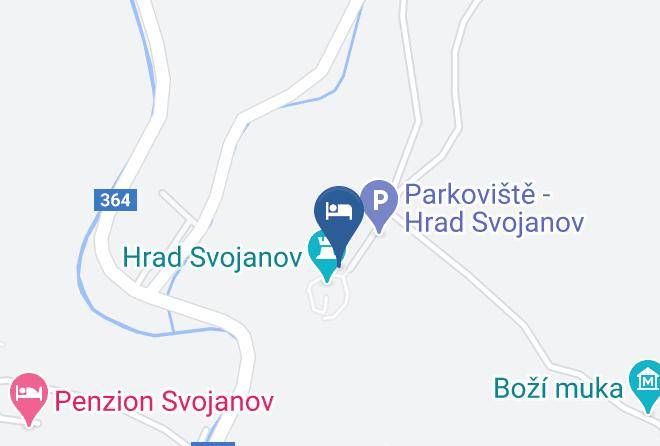 Svitavy - Pension Castle Svojanov Maps