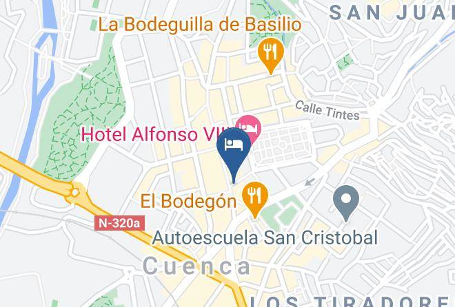 Cuenca - Pension Central Maps