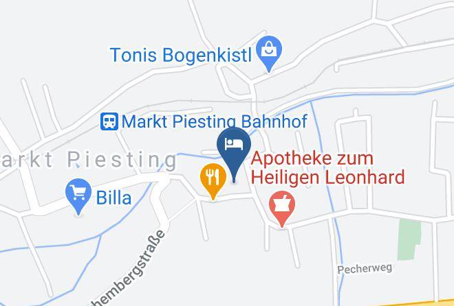 Wiener Neustadt Land - Pension Central Maps