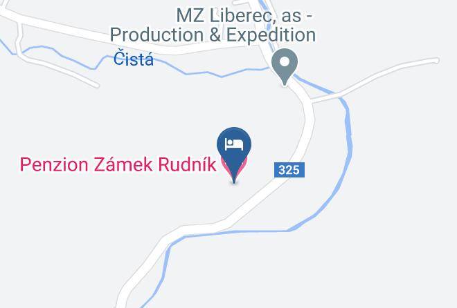 Trutnov - Pension Chateau Rudnik Maps