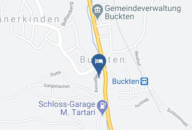 Sissach - Pension Chesselberg Maps