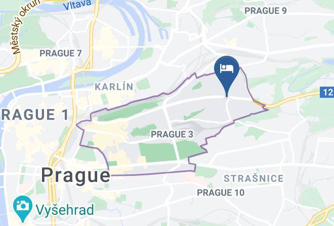 Prague - Pension Chmelnice Maps