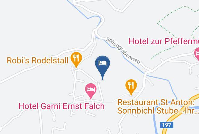 Landeck - Pension Christian Strolz Maps