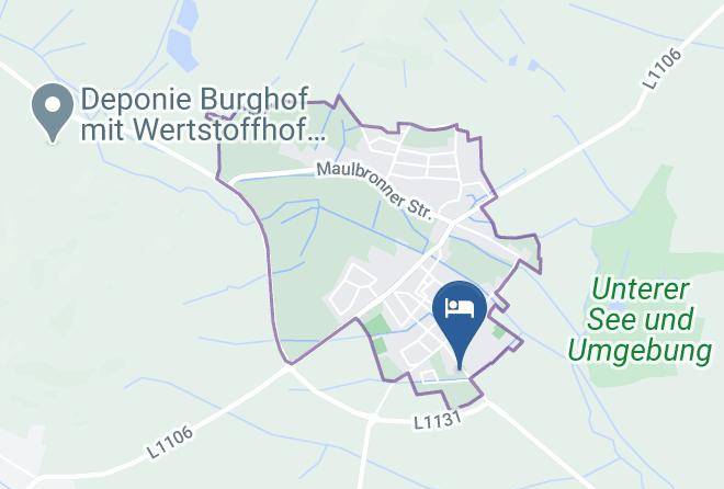 Ludwigsburg - Pension Christina Maps