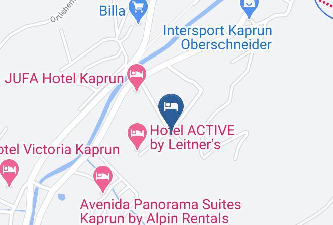 Zell Am See - Pension Christophorus Maps