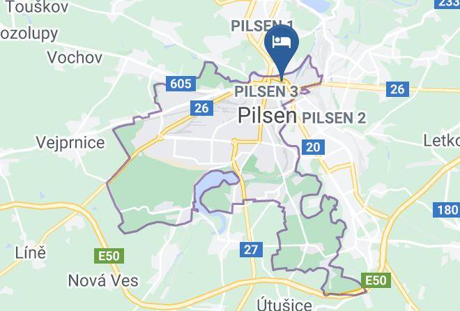 Pilsen - Pension City Maps