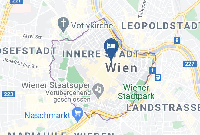 Vienna - Pension City Maps