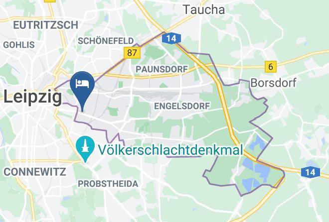 Leipzig - Pension Citynah Leipzig Maps