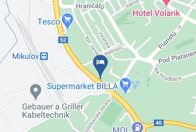 Breclav - Pension Cizek Maps