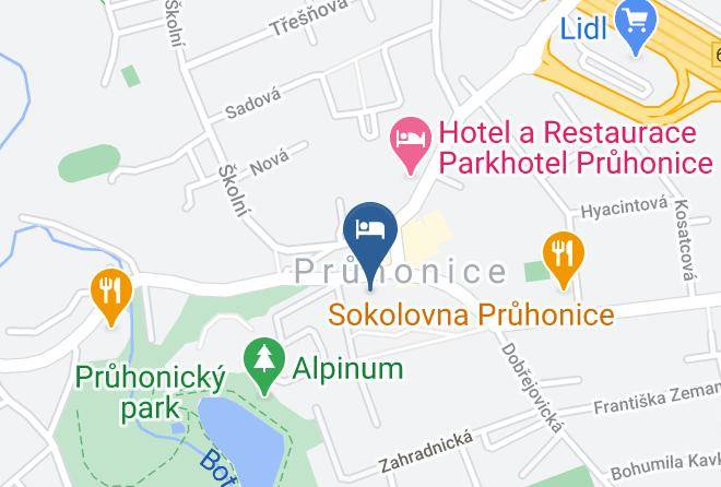 Prague West - Pension Coloseum Maps