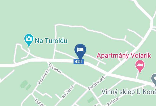 Breclav - Pension Crhan Maps