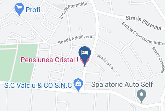 Tulcea - Pension Cristal Maps