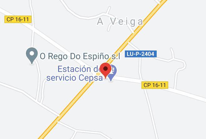 Lugo - Pension Cruz Da Veiga Maps