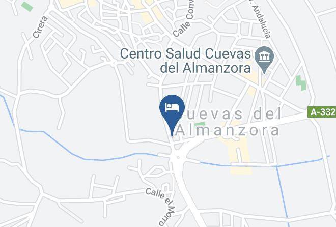 Almeria - Pension Cuatro Vientos Maps