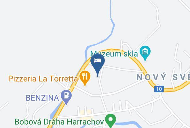 Semily - Pension Daberg Maps